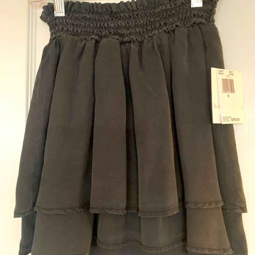 New Bella Dahl girls black skirt size 8